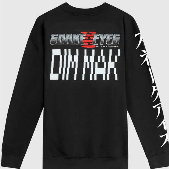 Dim Mak x Snake Eyes - Arashikage Crew Neck - Black - Picture 2 of 5